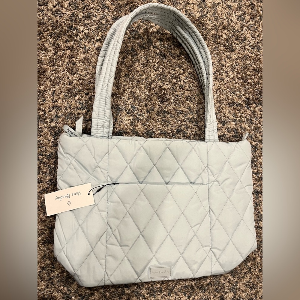 NWT Vera Bradley Small Vera in Ultralight Sea Salt Blue